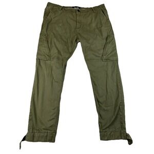 DU/ER Duer Live Free Adventure Cargo Pants Mens 40x30 Loden Green Outdoor Skater